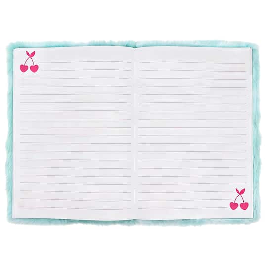 6" x 8" Blue Fur Cherry Journal by Creatology™